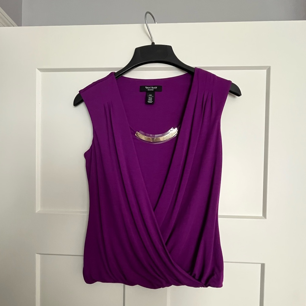 NWOT WHBM Sleeveless Top